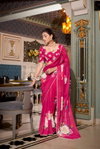 Nirzari By Ynf7007 Georgette Printed With Pearl Lace Border Sarees Wholesalers In Delhi